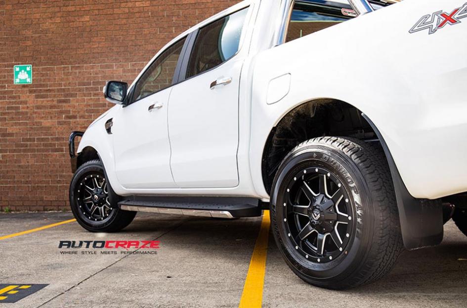 FORD RANGER MAVERICK GLOSS BLACK MILLED ACCENTS